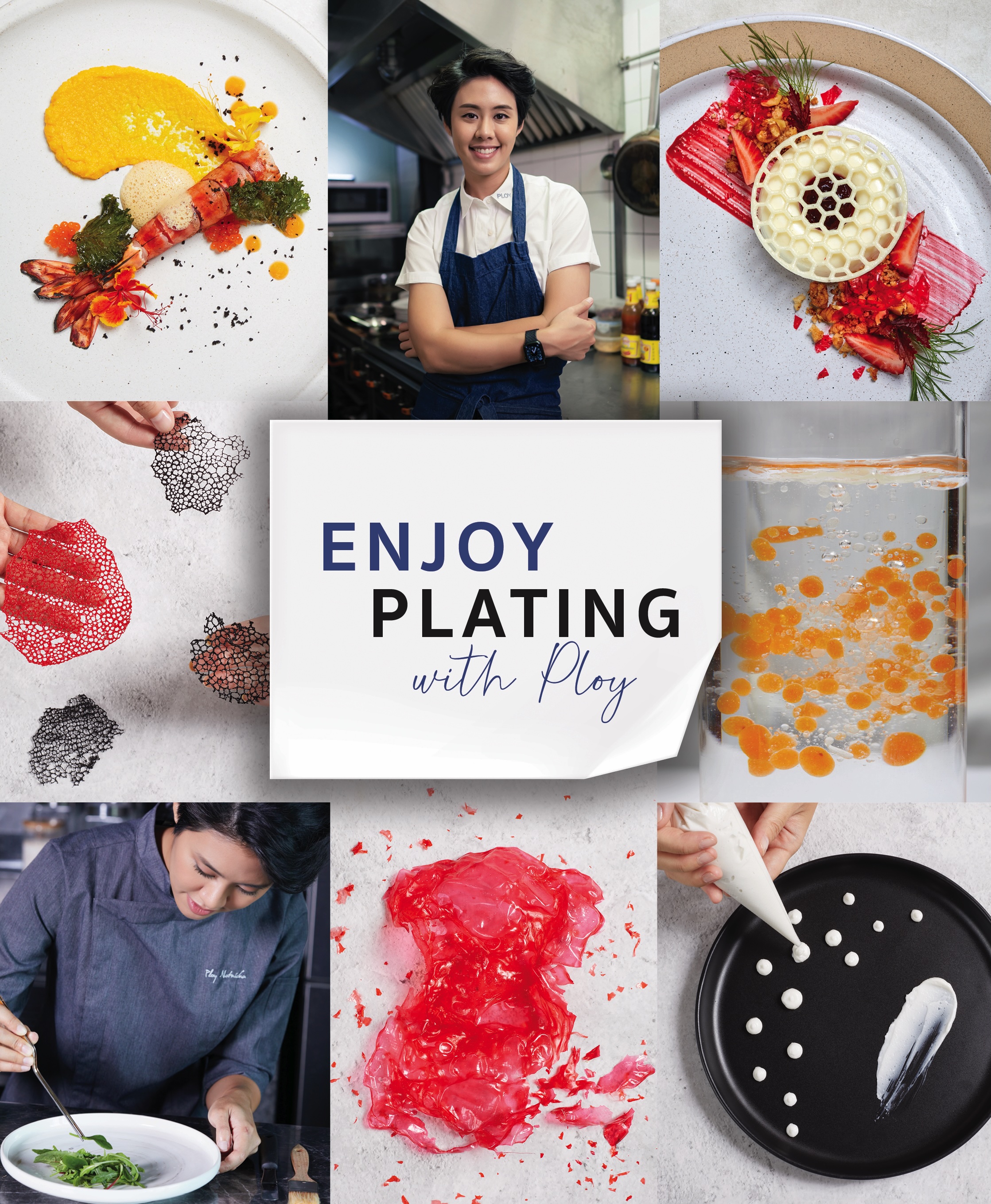 ปกหนังสือ Enjoy Plating with Ploy
